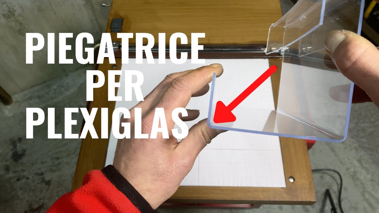 Piegatrice per plexiglas