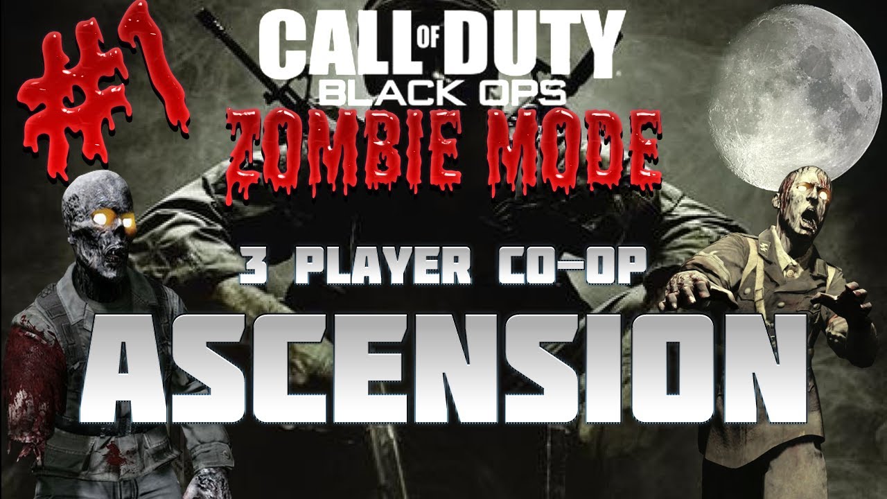 Black Ops Zombie Modus: Zu dritt auf Ascension - Teil 1 (Gameplay/Triple LiveCommentary)