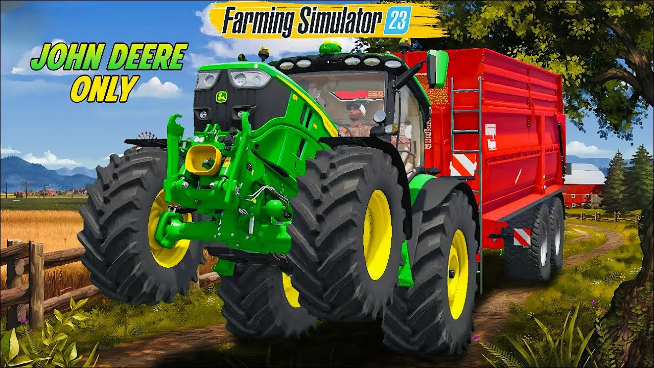 Best Setup For New Career! John Deere Vehicles Only | Farming Simulator 23 Mobile