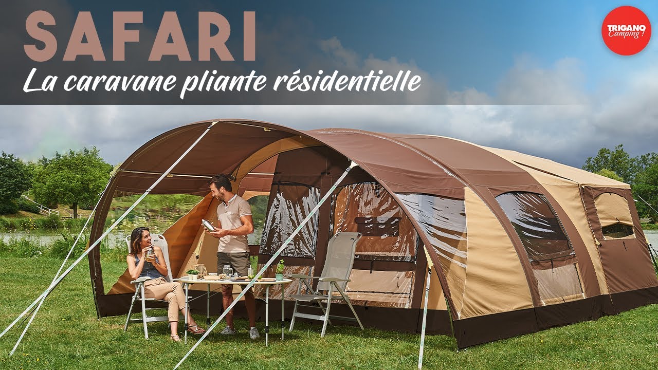 [ANCIEN PRODUIT] La SAFARI, la caravane pliante résidentielle
