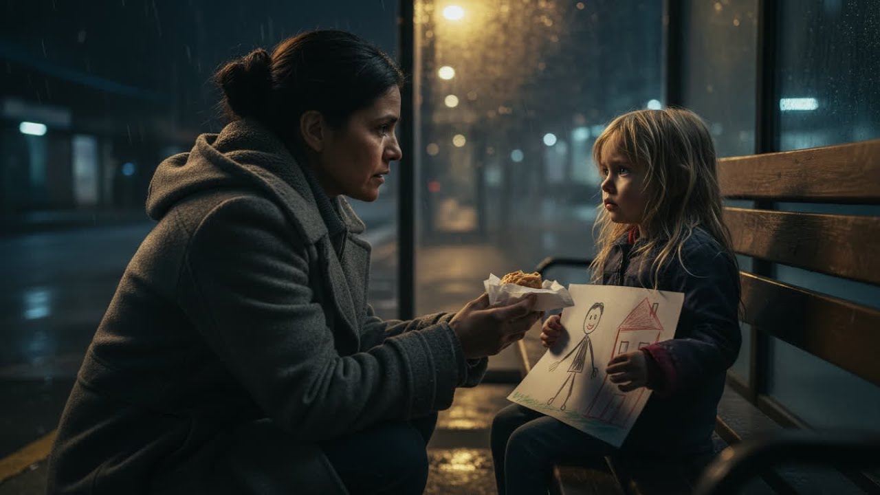 El dibujo de una niña abandonada destapó al ex que la destruyó.