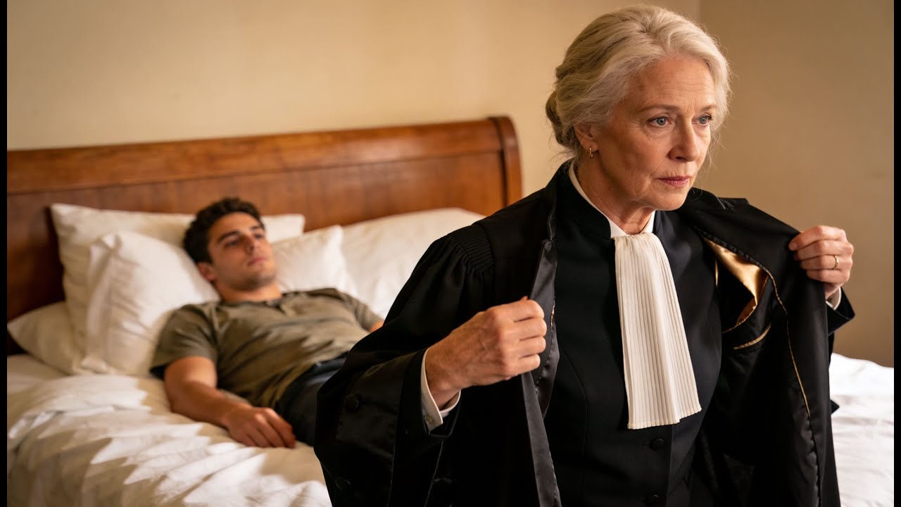 She’s 58, the judge who sent me to juvie. I’m 24, and now I serve my sentence in her bed.