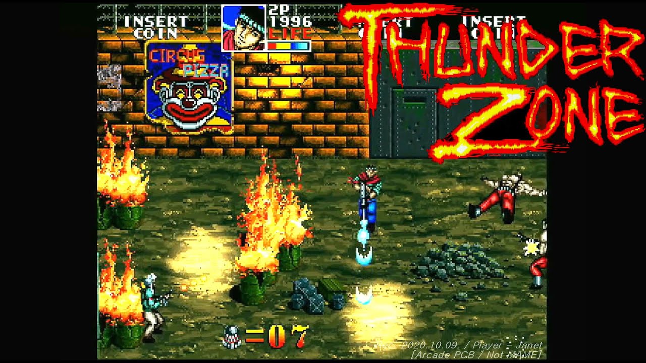 Thunder Zone / Desert Assault - 1CC (Overseas Ver. / Not MAME) / サンダーゾーン / 썬더 존