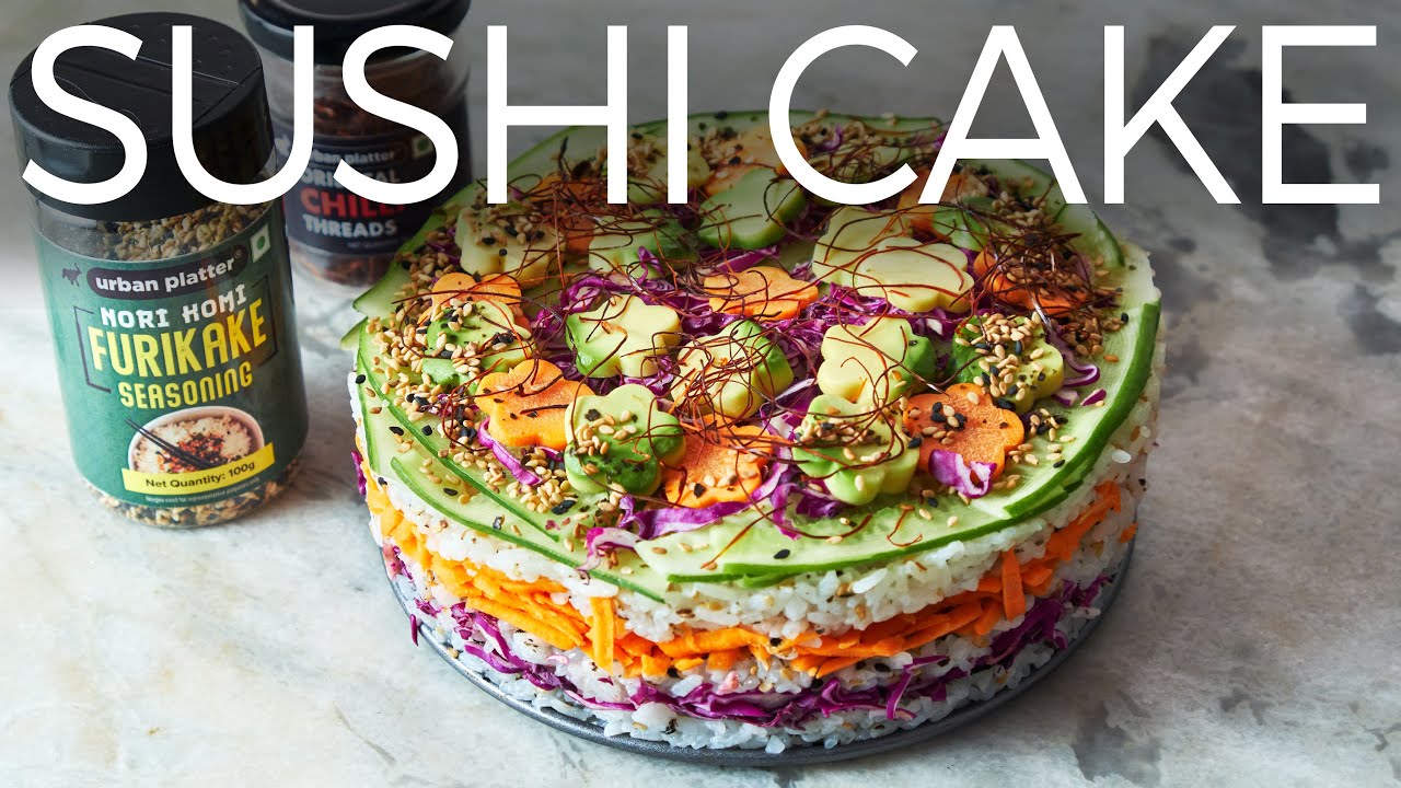Vegan Sushi Cake | Japanese Recipe