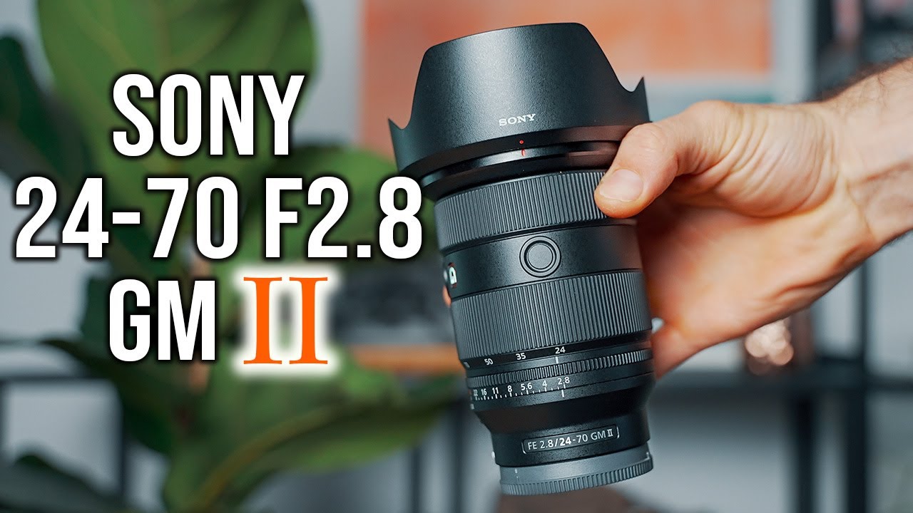 Sony 24-70 f2.8 GM II 🔥 El mejor objetivo zoom para Cámaras Sony Alpha