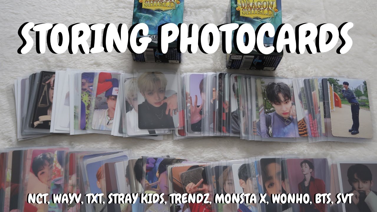 ❊ Storing Photocards #5 Monsta X, Svt, BTS and more