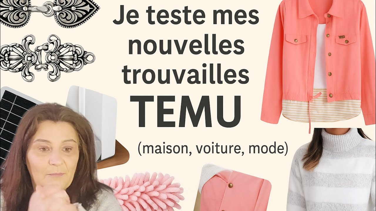 TEMU Je teste mes nouvelles trouvailles  ✨ (maison, voiture, mode)