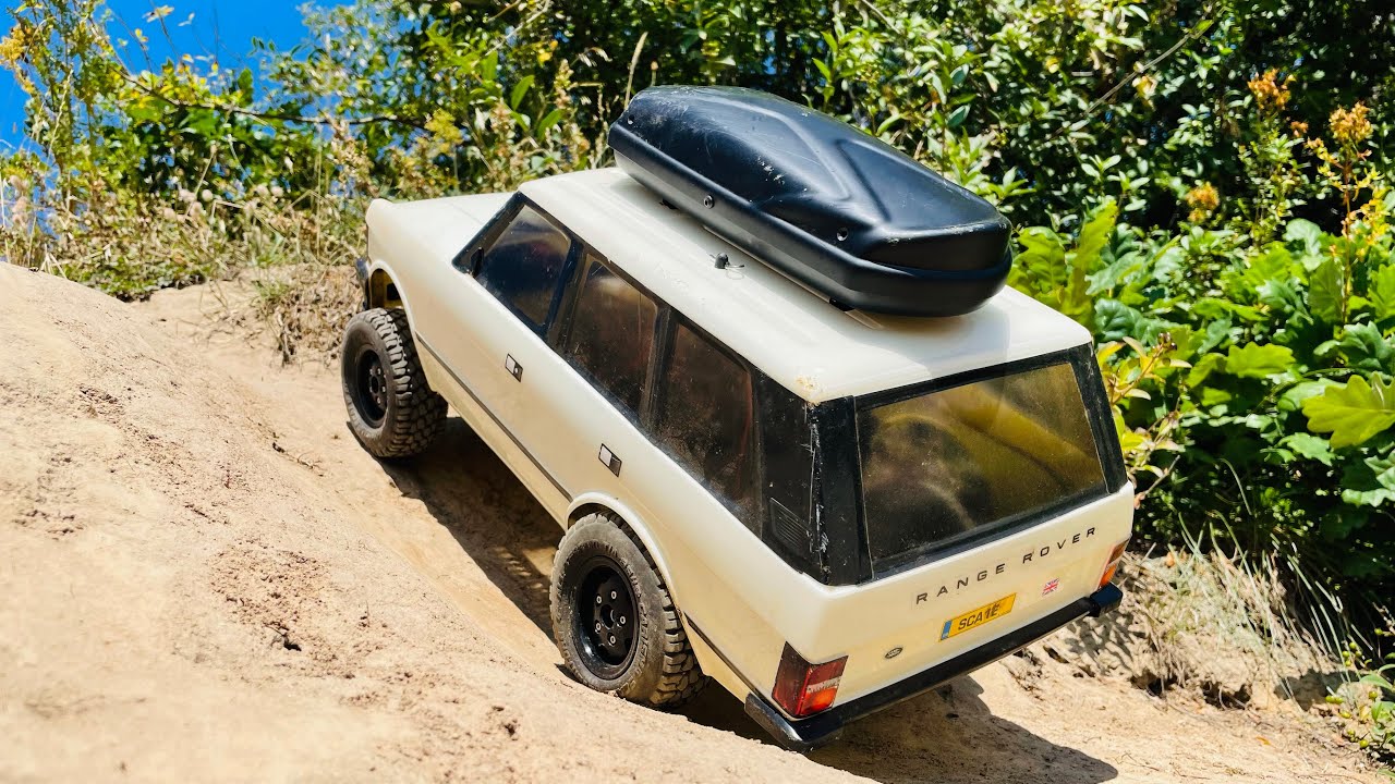 Carisma SCA-1E Range Rover 1981 - Trail and Rock Crawling „Teufelsmauer“ Harz Germany