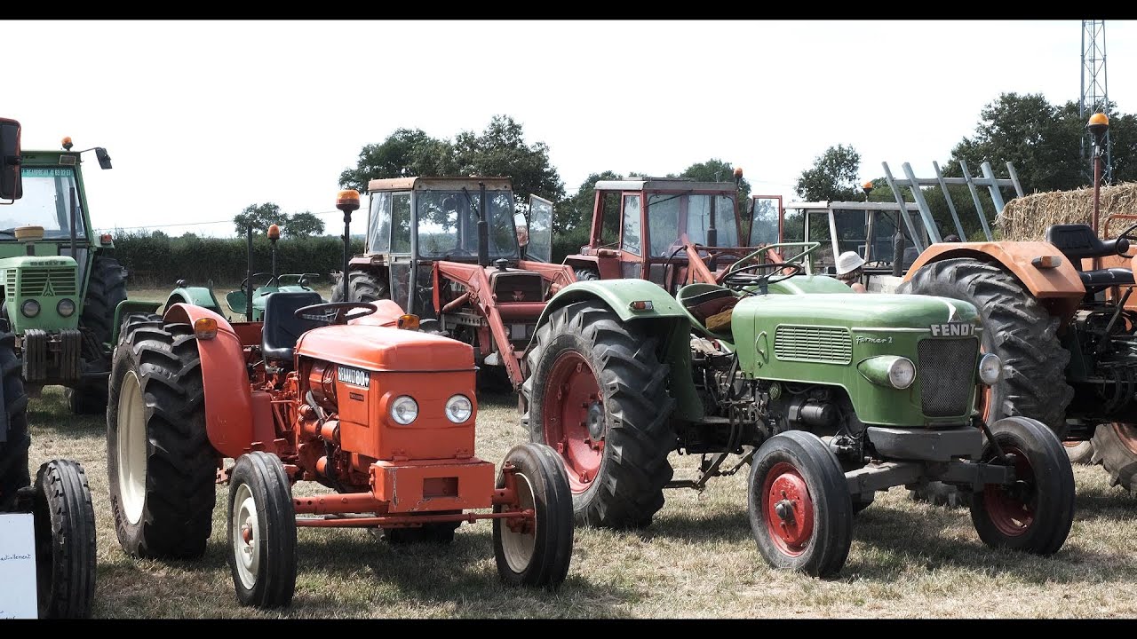 Les Vieilles soupapes 2023 - 2 Du côté des tracteurs