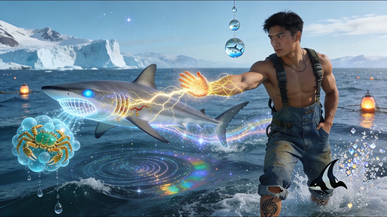 海邊捕魚卻被變異鯊魚反噬，我意外成為了它的主宰。駕馭鯊軀，縱橫深海，那些讓無數探險家夢碎的無主寶藏，如今正被我一件件打撈出水，改寫命運!#首發新劇 #無腦劇 #完結短劇
