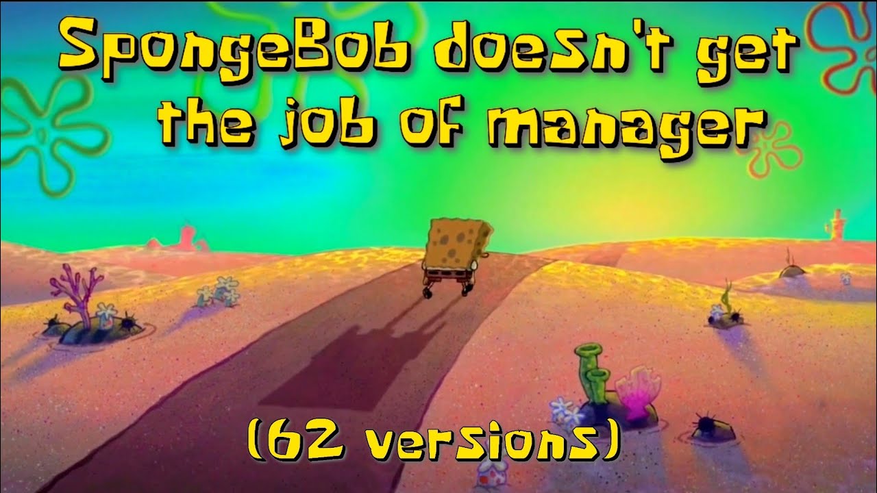 The SpongeBob SquarePants Movie - SpongeBob doesn't get the job of manager (Multilanguage)