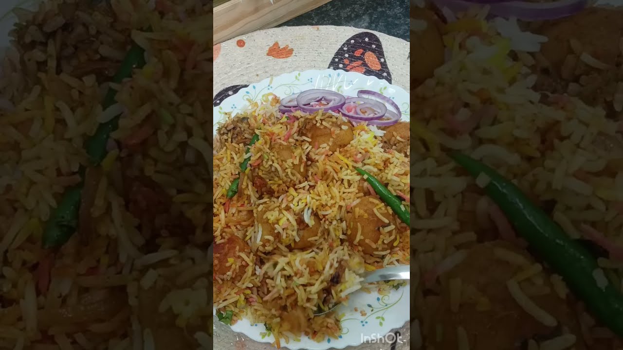 इस खाने को भला कौन ही माना करेगा | Aloo Dam Biryani 