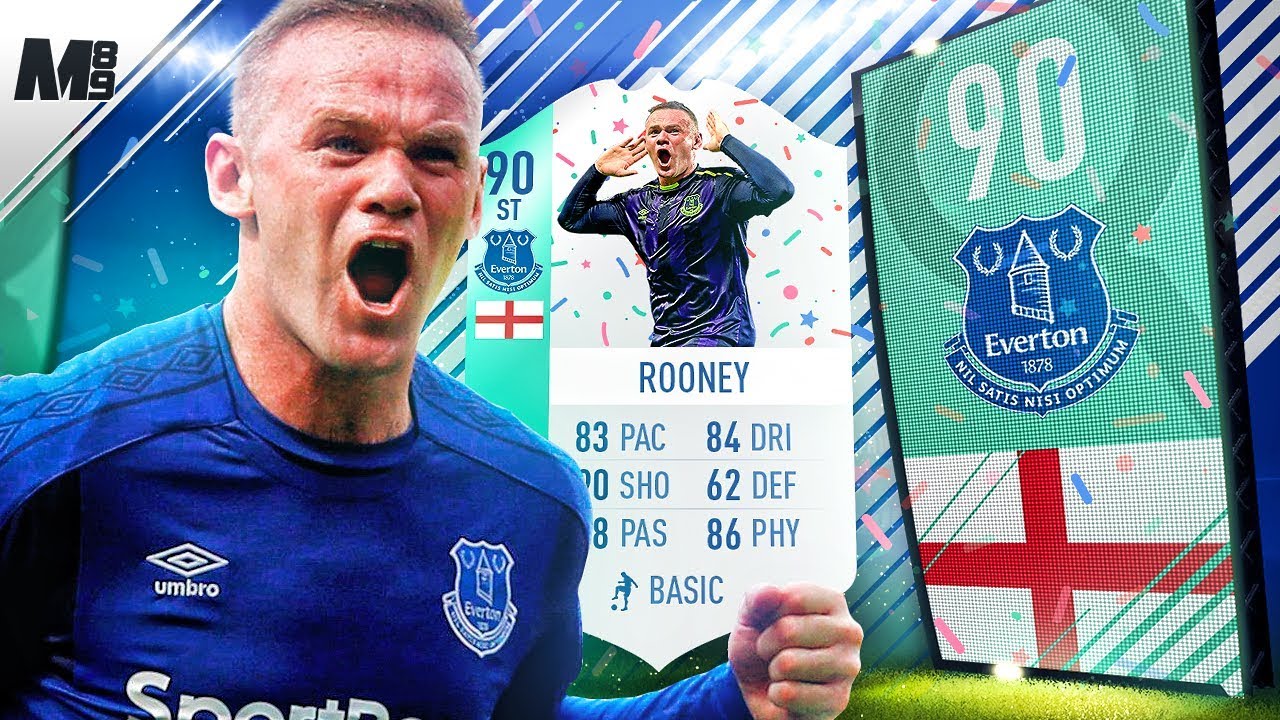 ОБЗОР ROONEY В FIFA 18 FUT BIRTHDAY | ОБЗОР ИГРОКА ROONEY 90 | FIFA 18 ULTIMATE TEAM