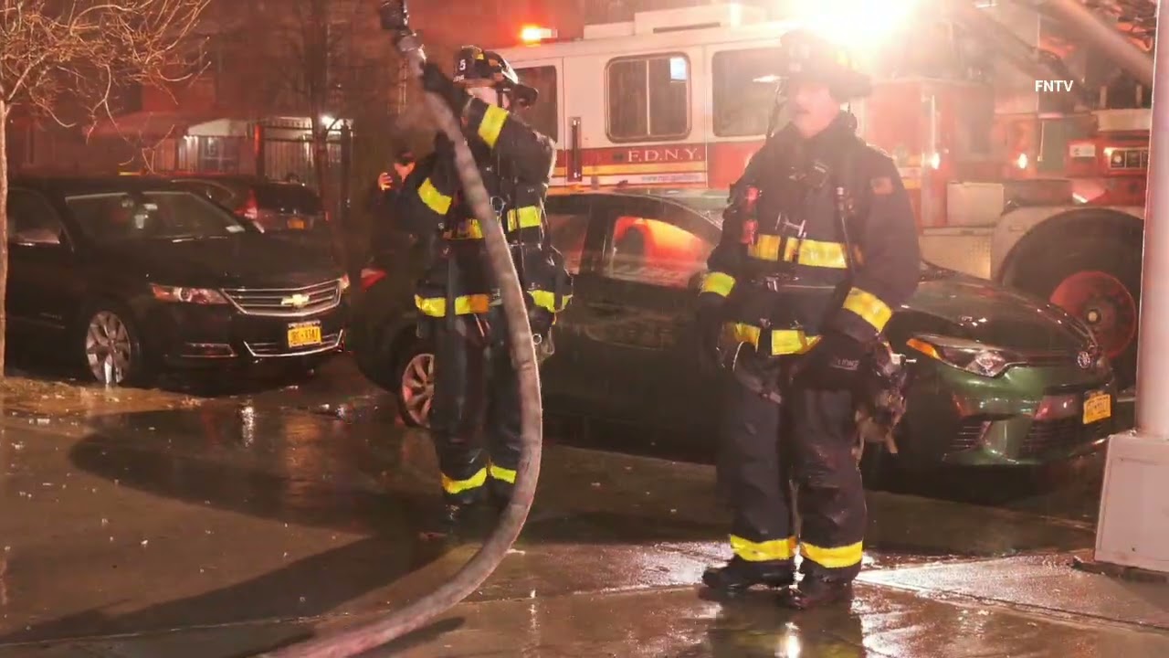 4th Alarm Fire Spreads Across Row Of Businesses E. Gun Hill Rd - Bronx