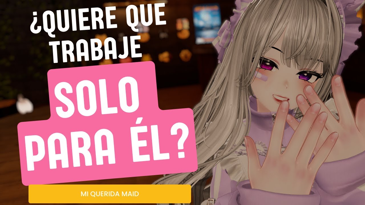 Mi querida Maid//ASMR Roleplay | La Maid Novata que un Cliente Quiso Contratar… ¿Aceptará? 💗