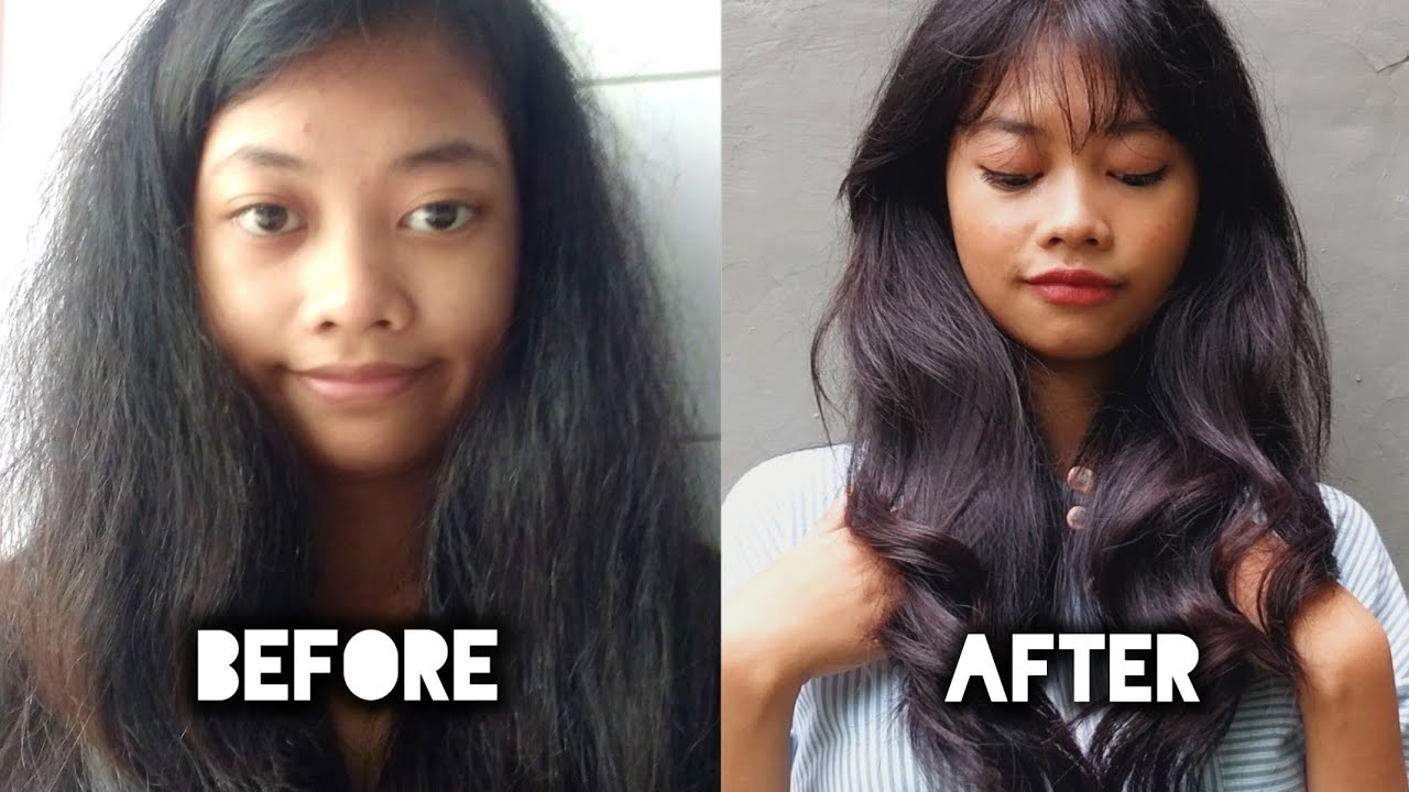 CARA MERAWAT RAMBUT KERING DAN MENGEMBANG MURAH DAN GAMPANG💆‍♀️💗 - haircare makarizo, ellips, dll