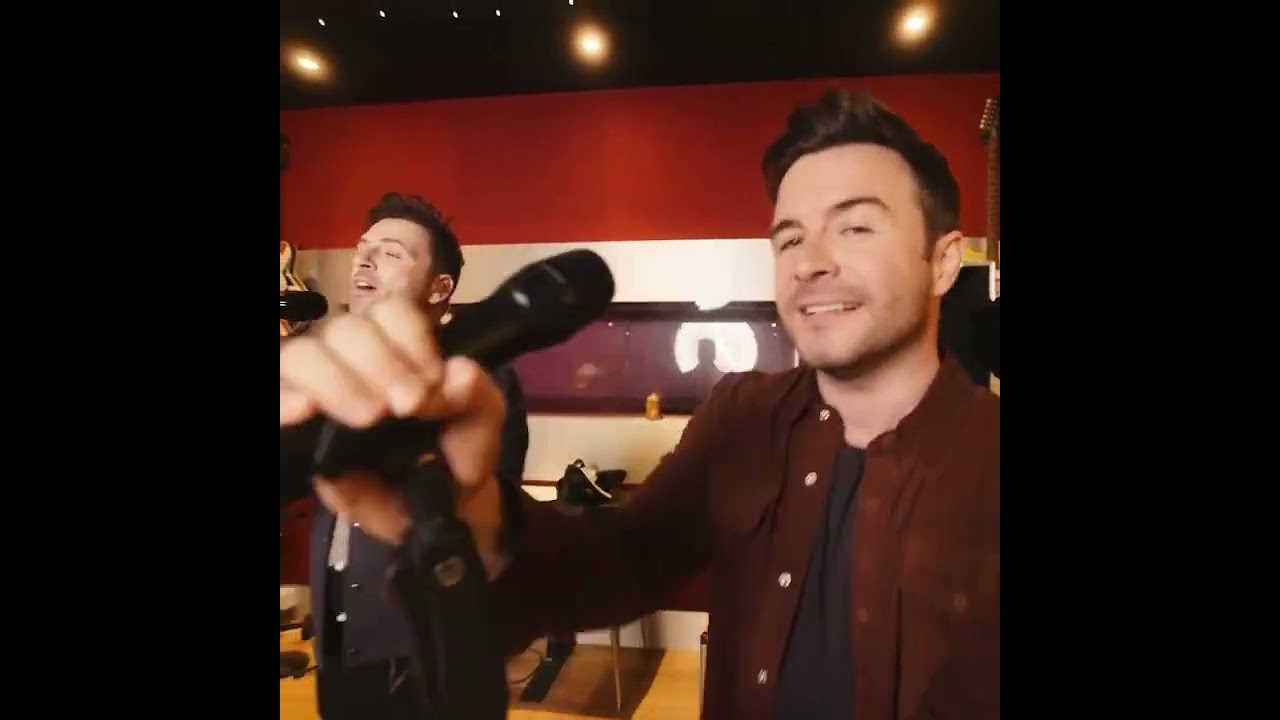 Rehearsal before Alone Together Performance on Dancing On Ice | Westlife