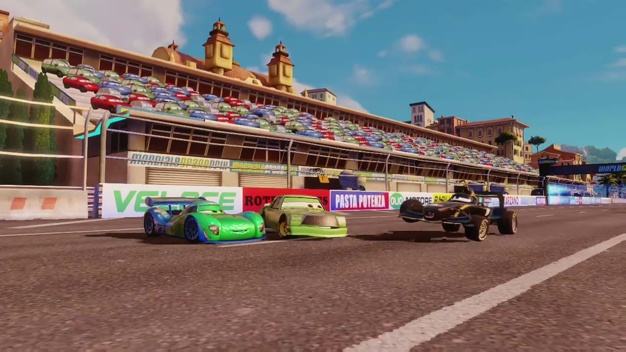 Cars 2 The Video Game | Chick Hicks - Mission: Unfriendly Competition |
