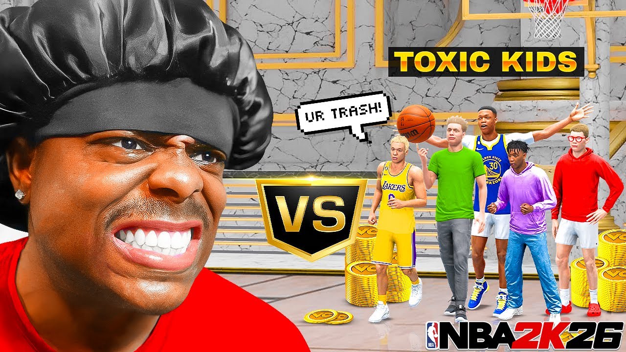 5 TOXIC KIDS vs THE #1 RANKED PLAYER IN NBA 2K26!