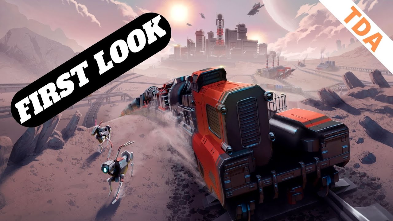 This game is fun but challenging!  |  Railgrade  |  First Look / Let's Play