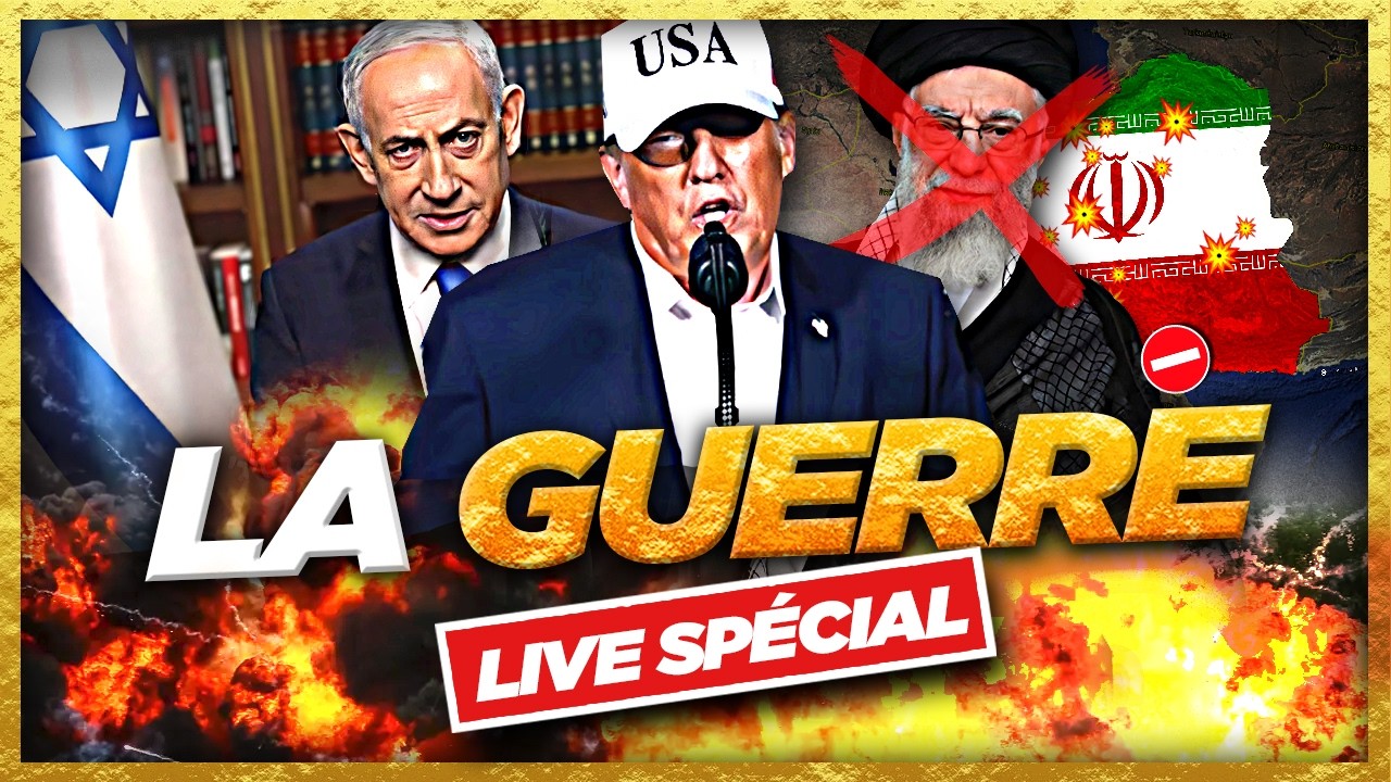 TRUMP ET ISRAËL FRAPPENT L'IRAN 🔥🌍