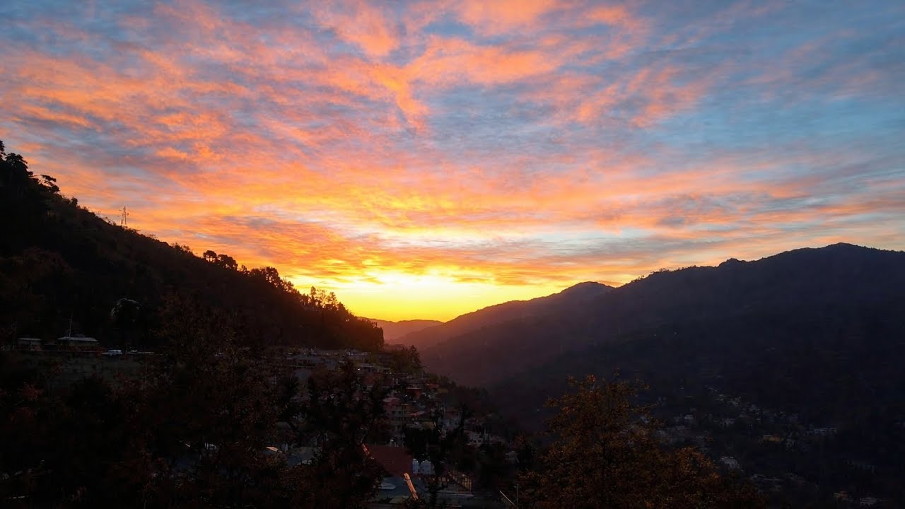 Morning Light Over the Himalayas