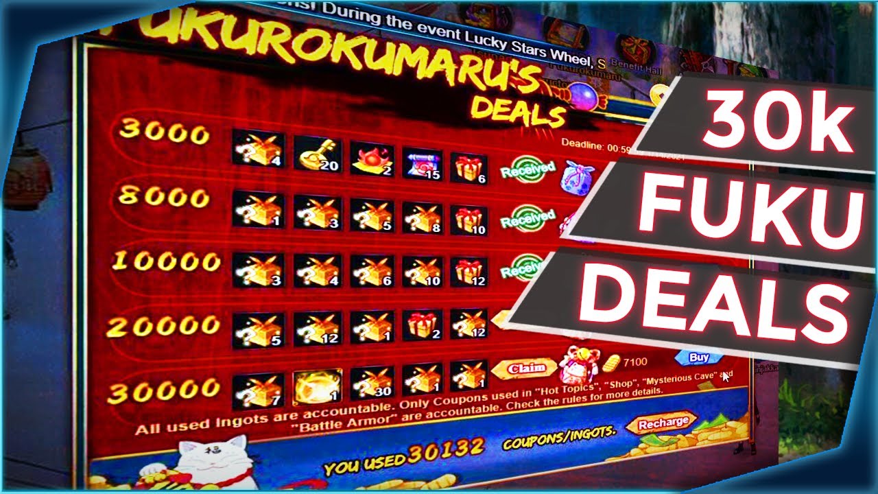 Naruto Online UK | 30k Fuku Deals i Power Up +45k mocy