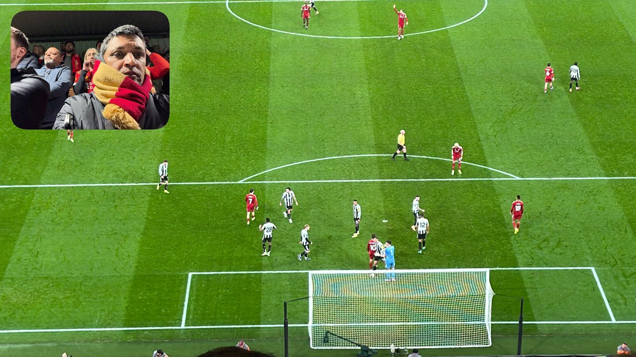 Liverpool v Newcastle United 4-1 fan footage 31/1/26 match vlog