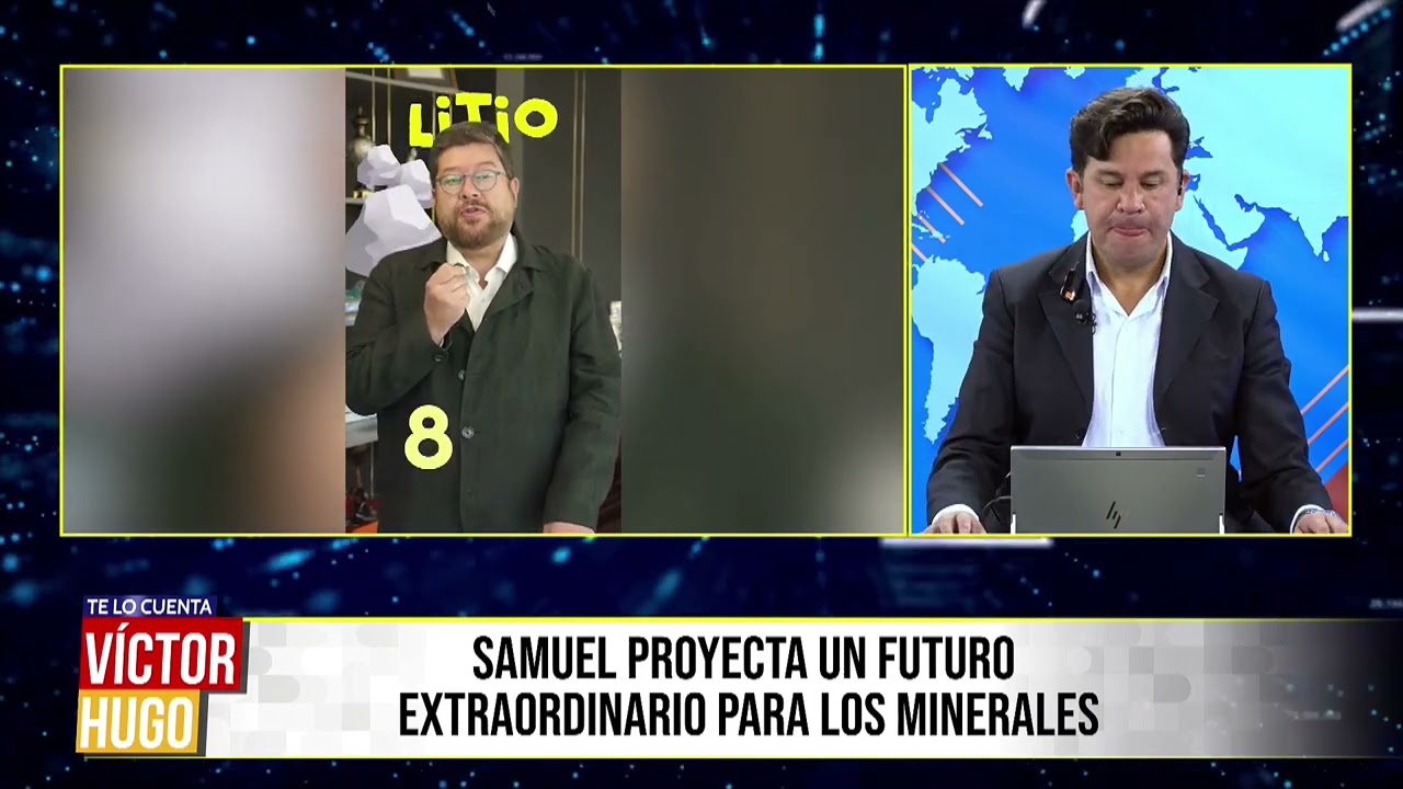 SAMUEL PROYECTA UN FUTURO EXTRAORDINARIO PARA LOS MINERALES