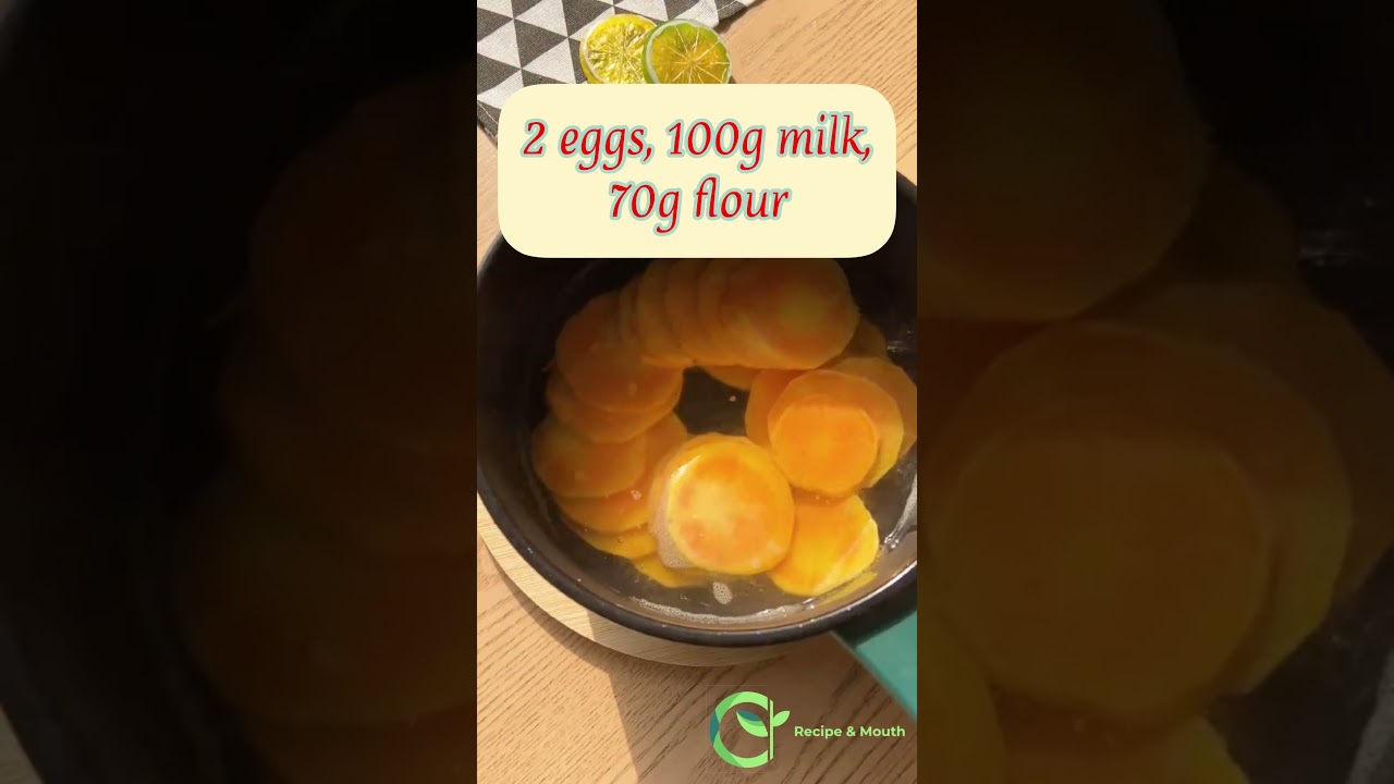 【Healthy Sweet Potato Cake Recipe】