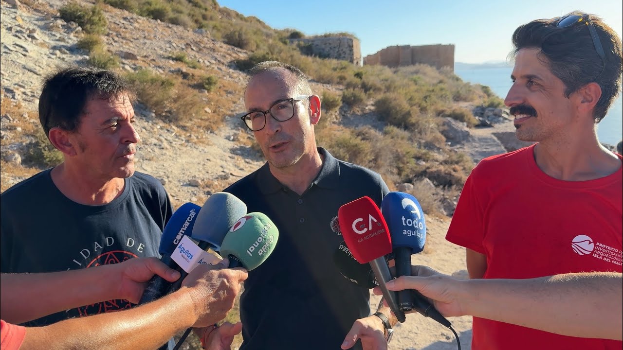 Nuevos hallazgos en la Isla del Fraile de Águilas que este año opta a Premio Nacional de Arqueología