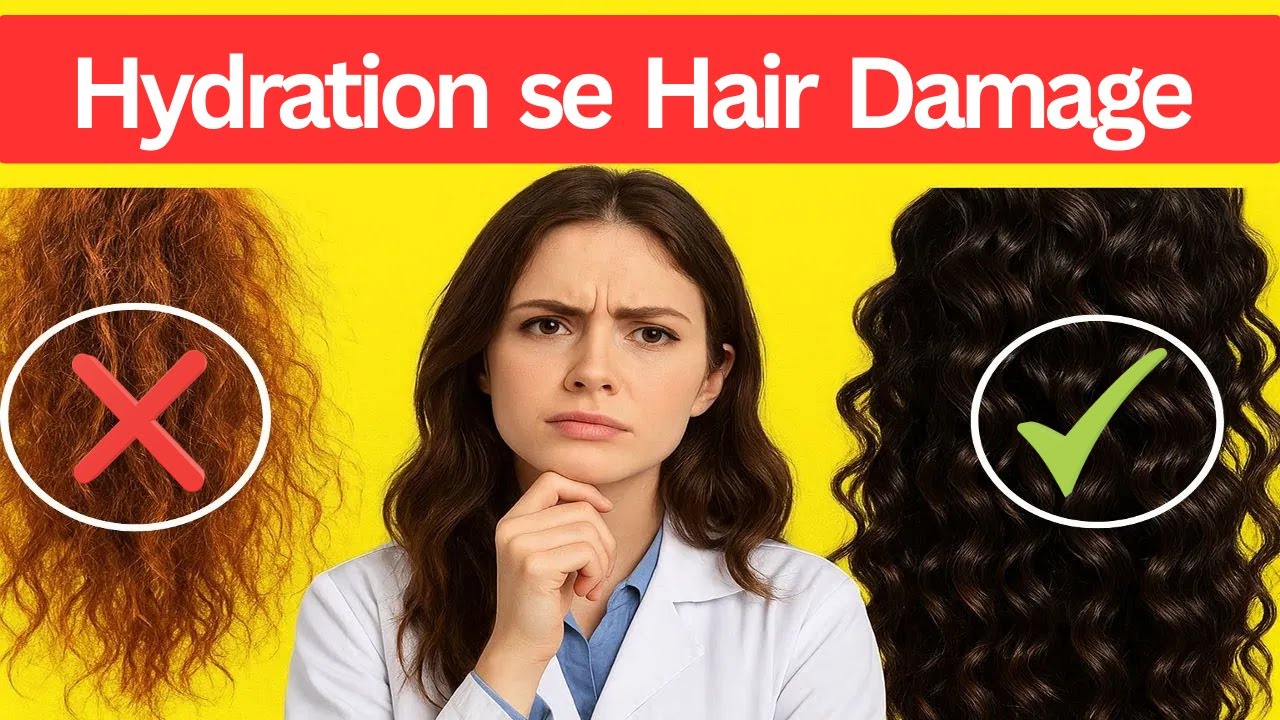 Kya Hydration Se Baal Damage Ho Rahe Hain? Doctor ki Suno