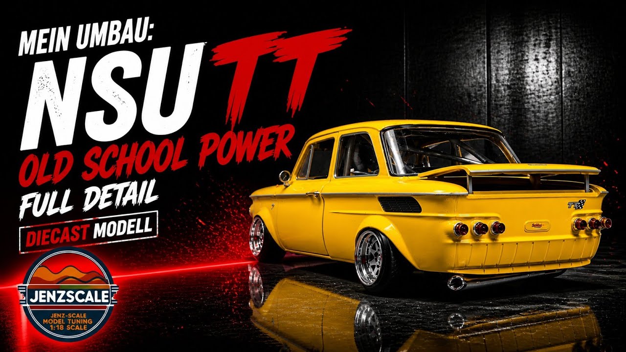 NSU TTS | Street Legal | Saugrohreinspritzung | 1:18 #tuning #diecast #scalemodel