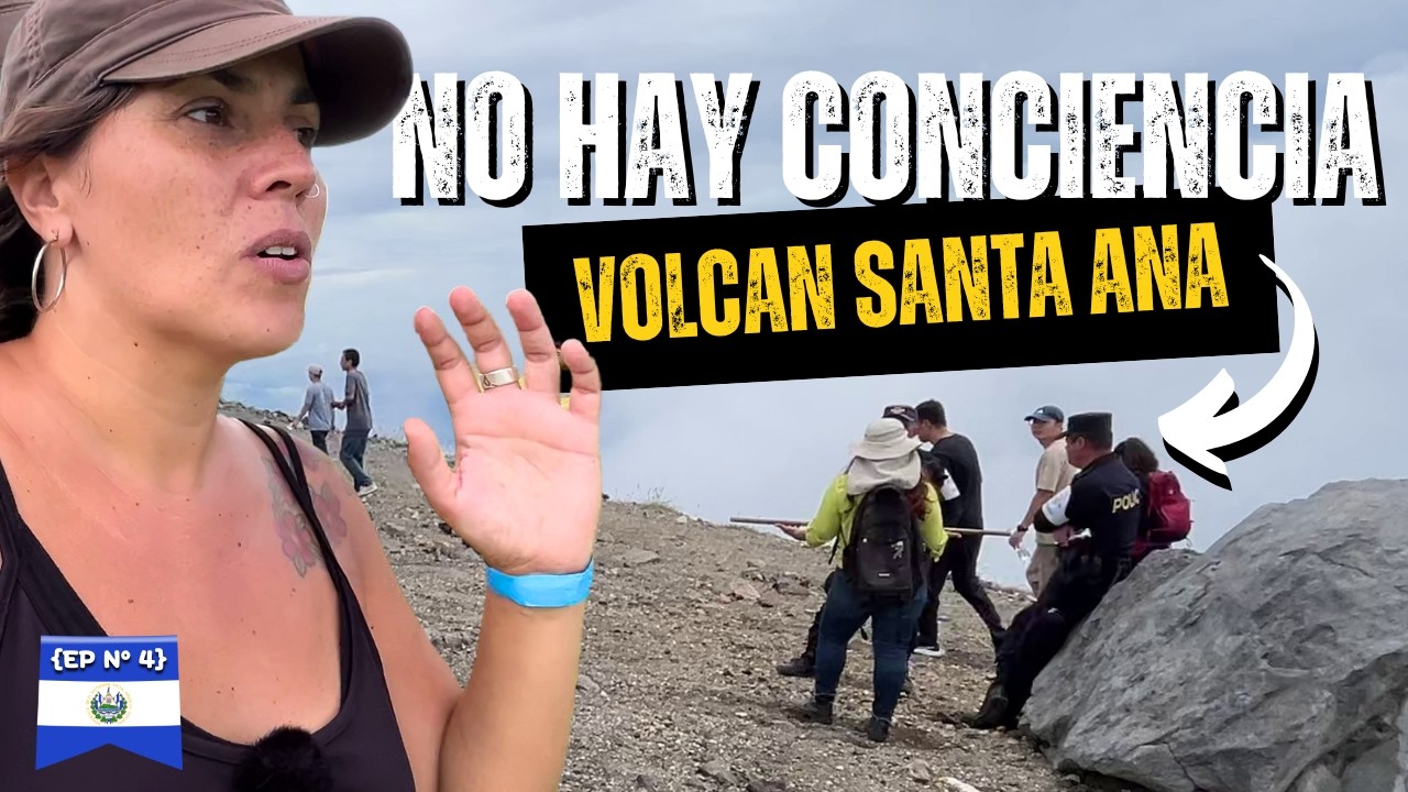 😨Ésto NOS SORPRENDE al SUBIR al VOLCAN SANTA ANA en EL SALVADOR🇸🇻