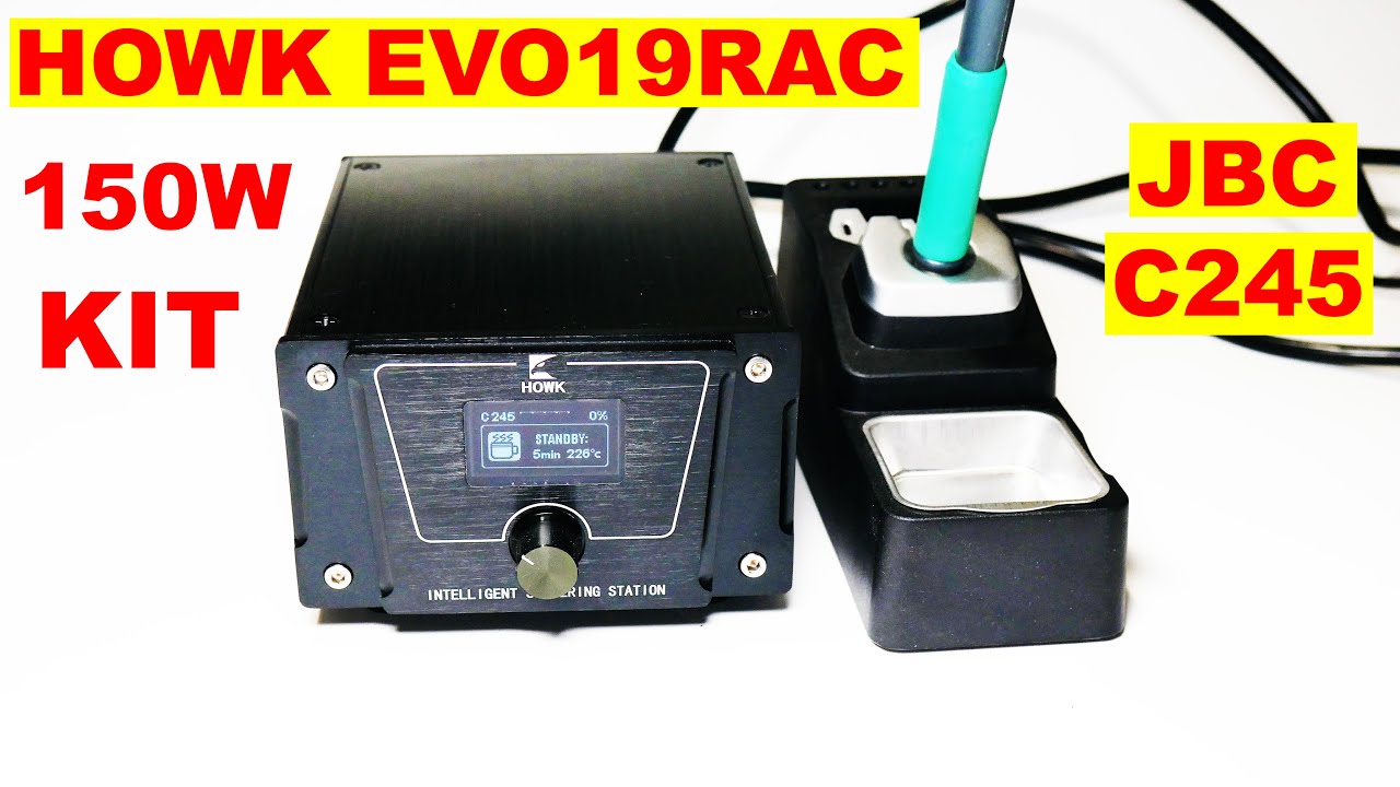 HOWK EVO19RAC JBC C245 Паяльная станция KIT на 150W