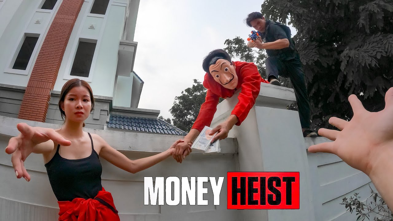 MONEY HEIST vs POLICE 8 (Epic Parkour Chase POV)
