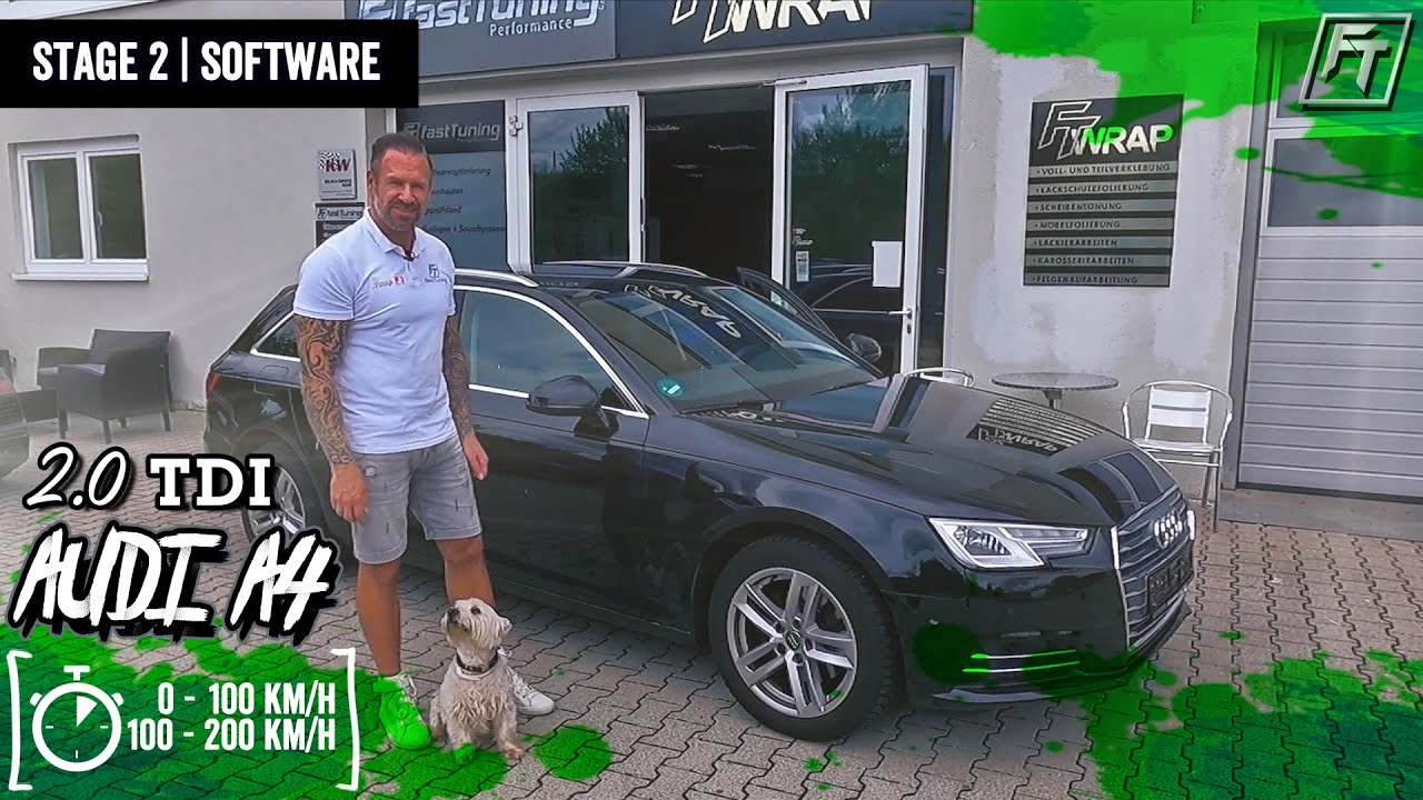 Audi A4 2.0 TDI Tuning | Stage 2 Softwareoptimierung | FastTuning