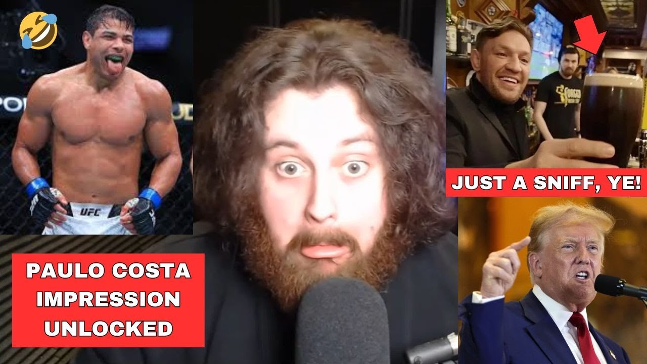 THE MMA GURU DOES HILARIOUS IMPRESSIONS (UFC 302)