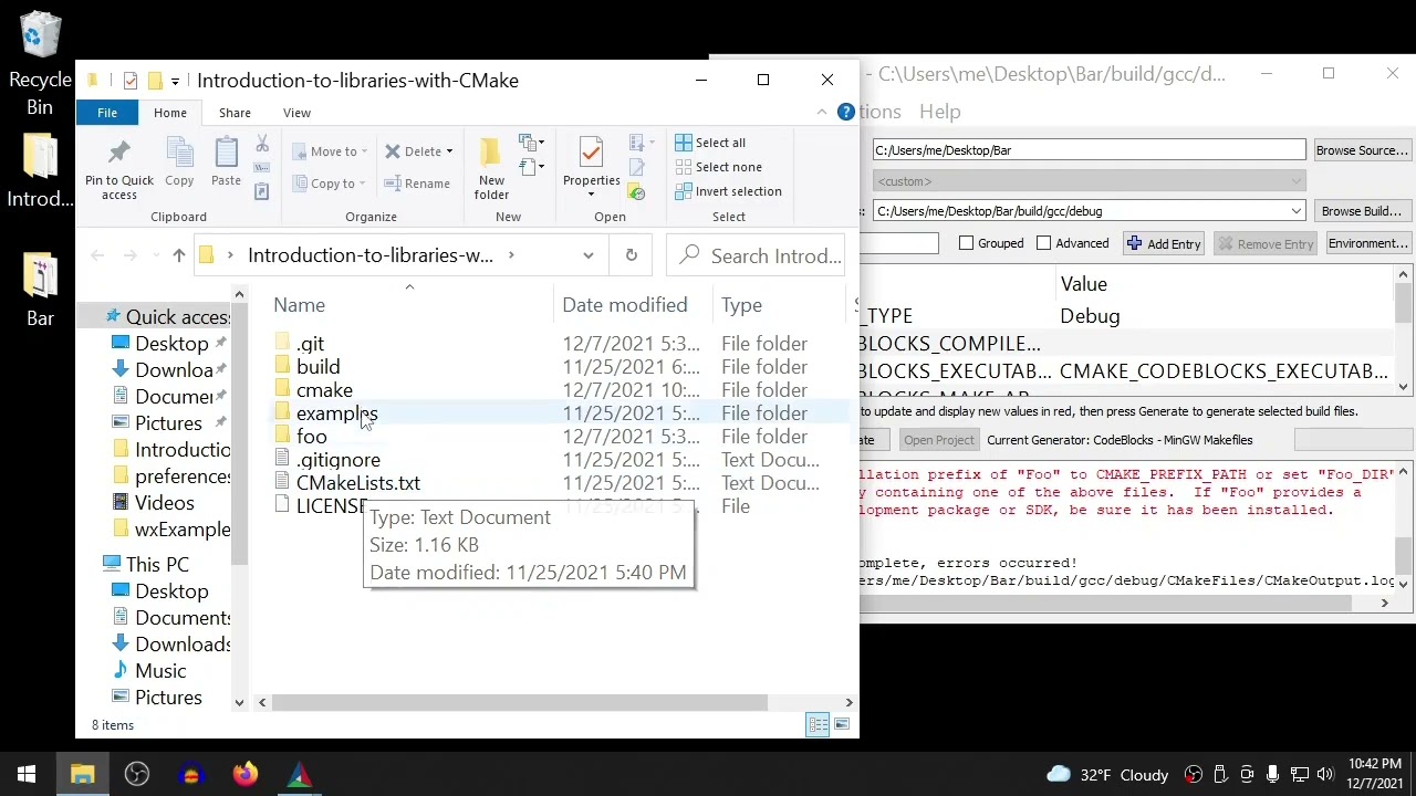 CMake Library Tutorial   Episode 3   Linking