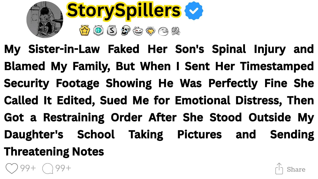 My Sister-in-Law Faked Her Son's Spinal Injury and Blamed My Family, But When I Sent Her...