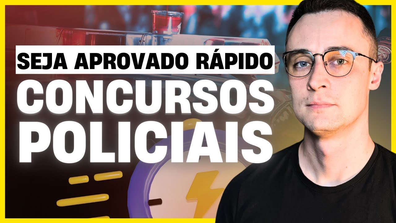 Os 5 pilares de uma APROVAÇÃO ACELERADA nos concursos policiais