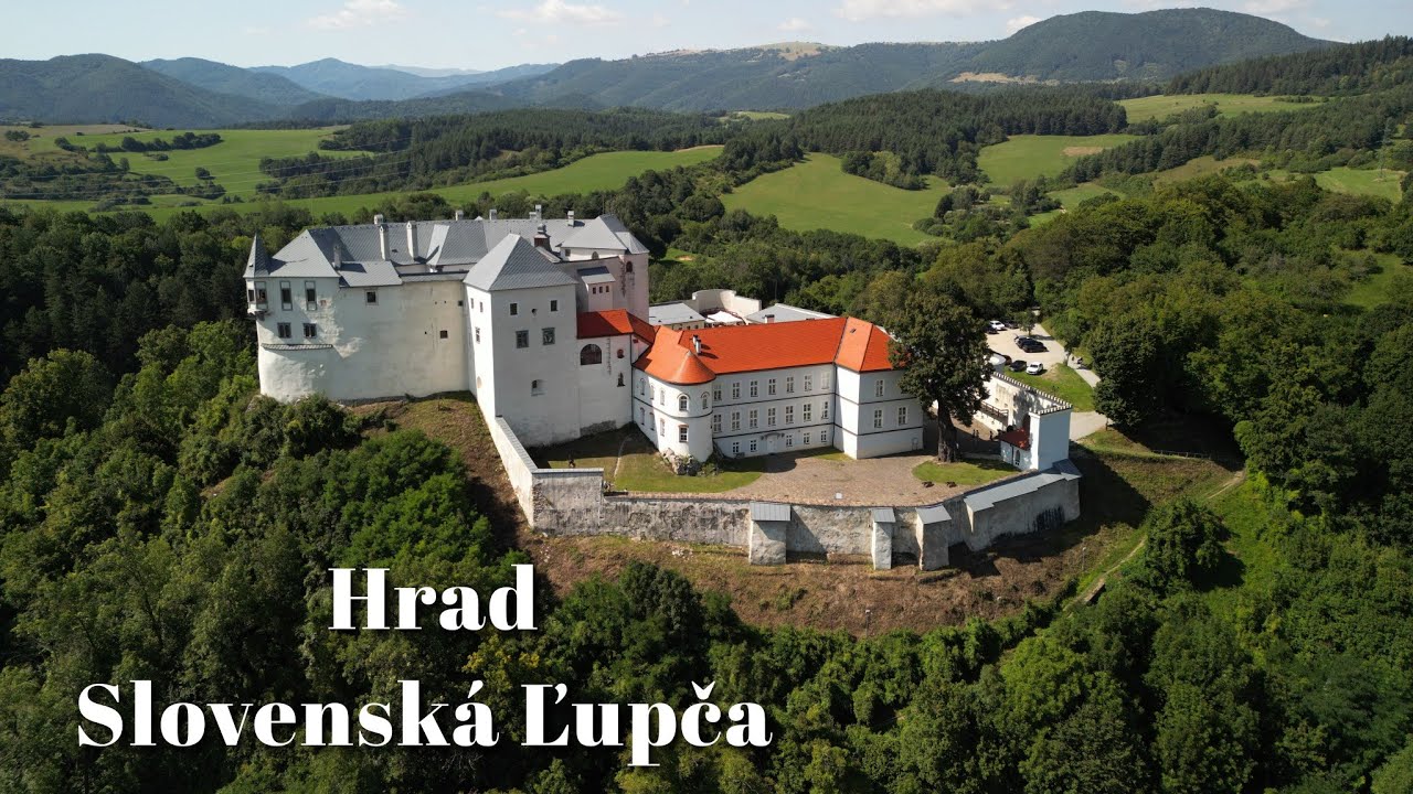 Hrad Slovensk&aacute; Ľupča/Castle Slovakia Ľupča/Slovakia/4K
