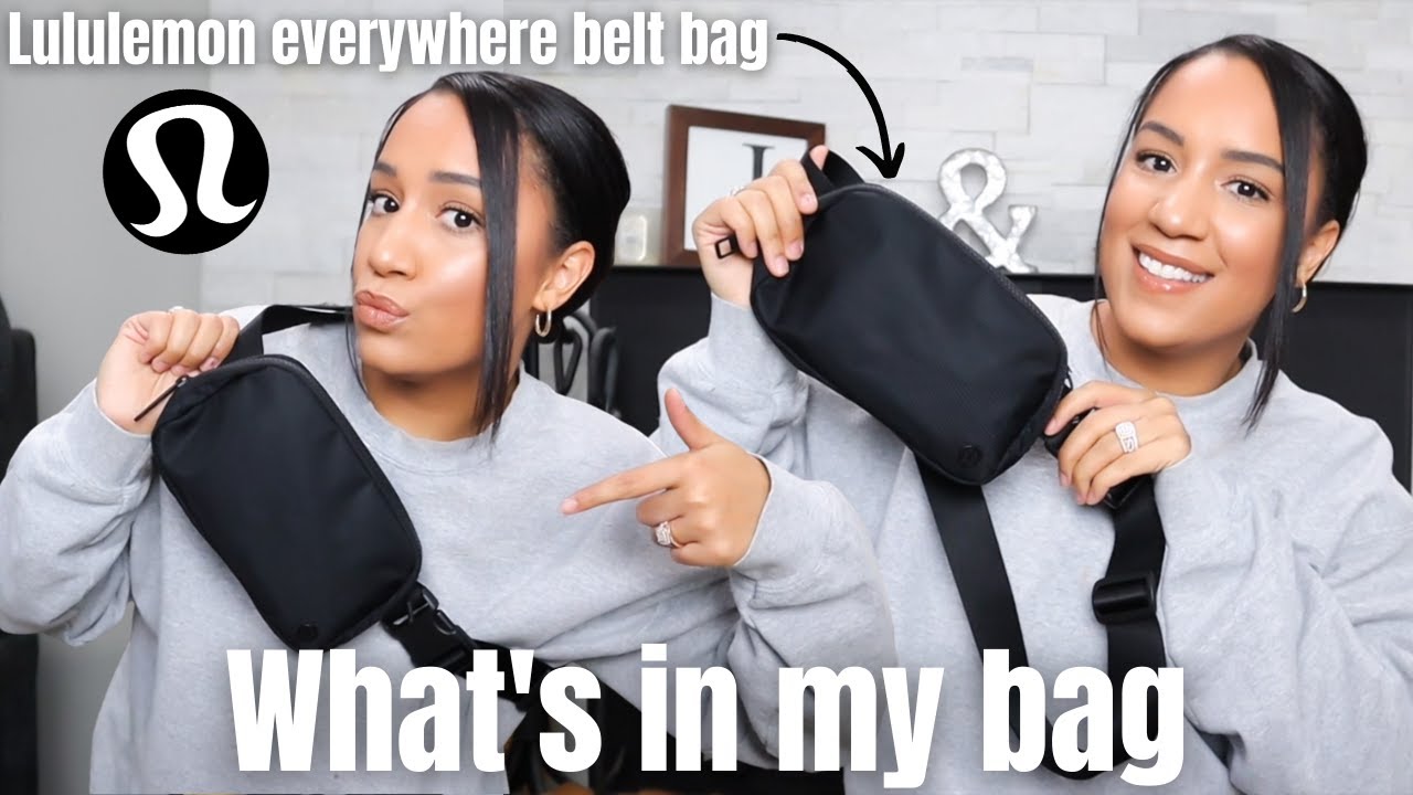 What's in my Bag | What's in my Lululemon bag // Lululemon Everywhere Belt Bag *what's in my purse*
