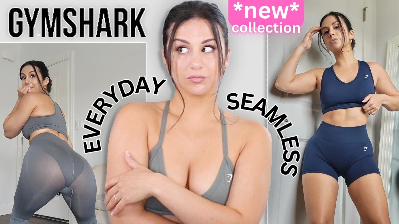 EVERYDAY OR NO WAY?... BRAND NEW GYMSHARK EVERYDAY SEAMLESS TRY ON HAUL REVIEW #gymshark