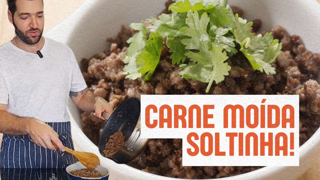 TÉCNICA PARA FAZER CARNE MOÍDA, SOLTINHA E VERSÁTIL - Para usar em qualquer receita!