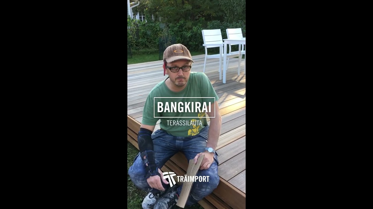 Bangkirai-Terassilauta