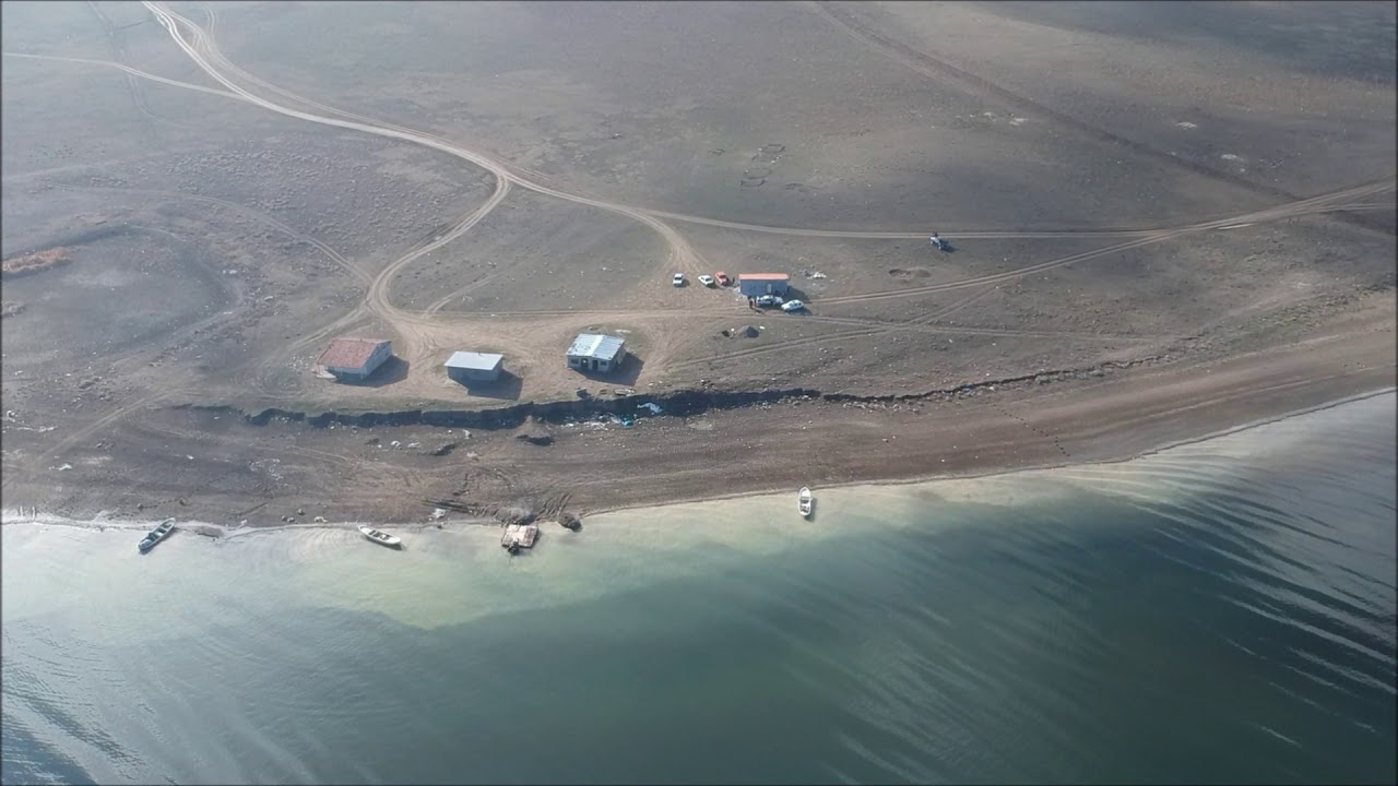 DJI Spark çekimi Hirfanlı Barajı'nın Adaları