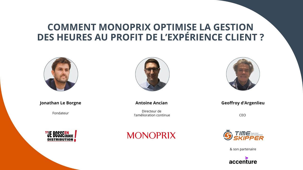 Conférence Monoprix tech for retail 2023