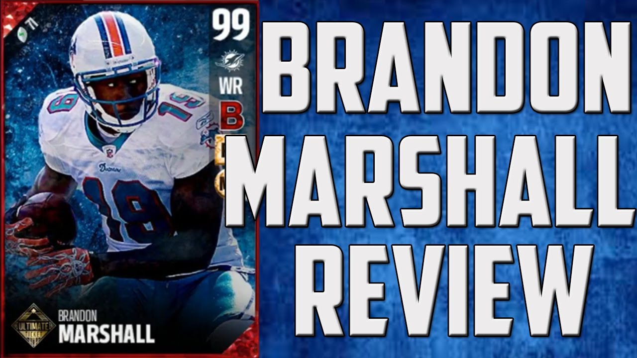 How Good is Ultimate Ticket Brandon Marshall? MUT 17 Player Review