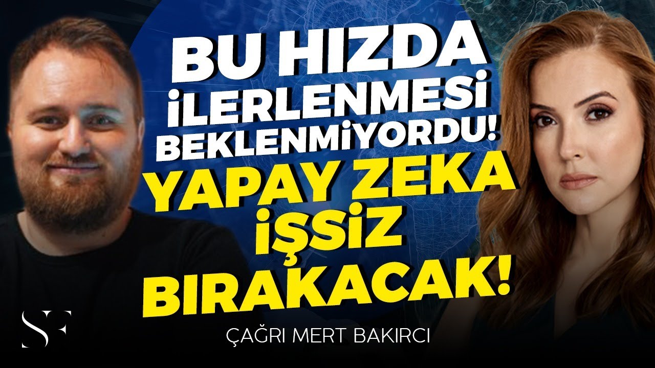 Yapay Zeka İşsiz Bırakacak! Robot Çağı Mı geliyor? Çağrı Mert Bakırcı